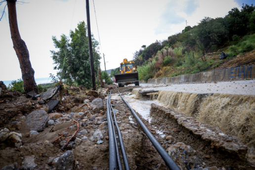 Κρήτη: Σκηνές βιβλικής καταστροφής εξαιτίας της κακοκαιρίας 