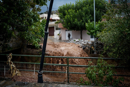 Κρήτη: Σκηνές βιβλικής καταστροφής εξαιτίας της κακοκαιρίας 