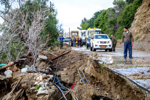 Κρήτη: Σκηνές βιβλικής καταστροφής εξαιτίας της κακοκαιρίας 